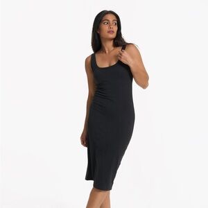 Vuori Black Midi Dress